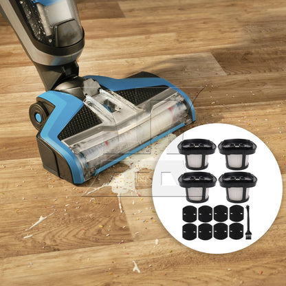 BQLZR 4 Pieces 1614212 1614203 1614204 Hand Vacuum Filter Replacement for Bissell