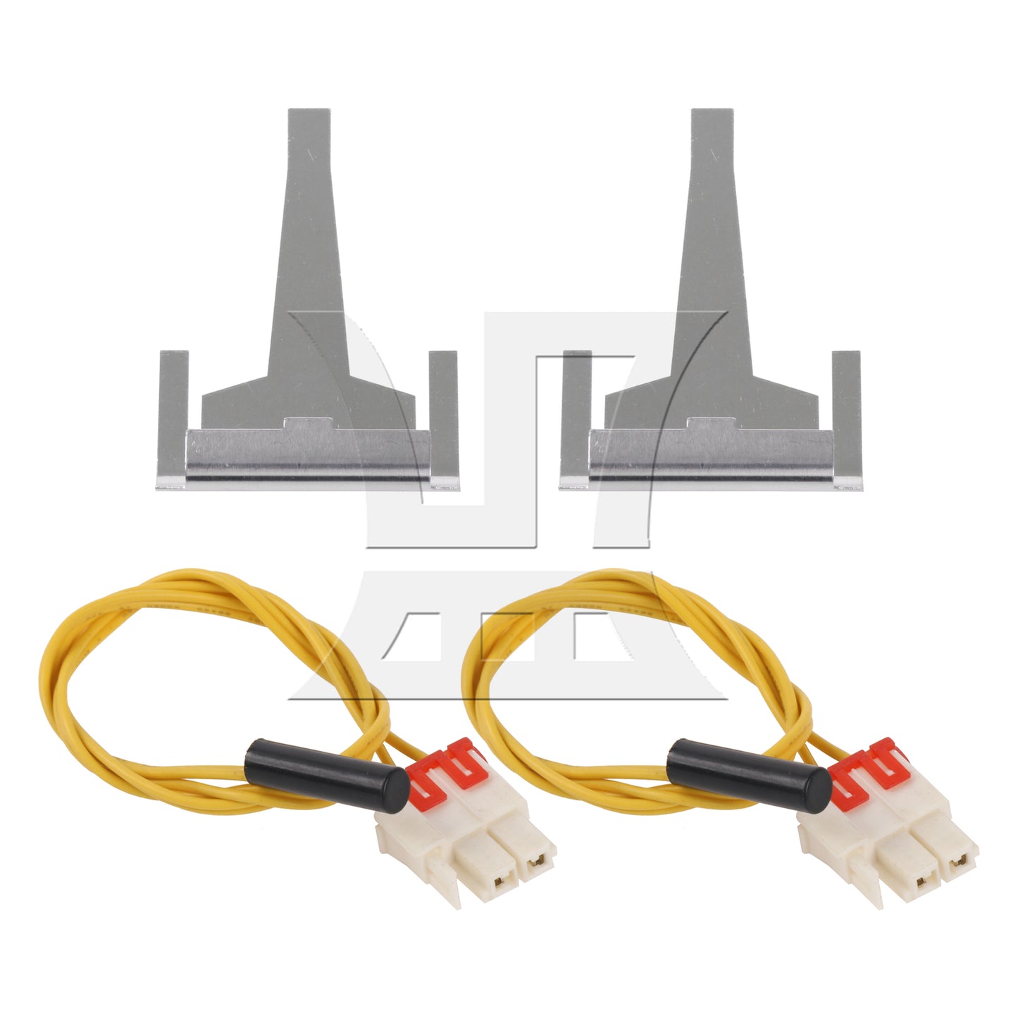 BQLZR 4 Pieces Refrigerator Defrost Sensor Replacement for DA32-00006W w/ Drain Clip