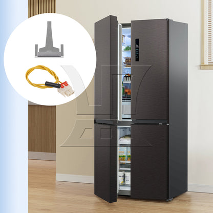 BQLZR 4 Pieces Refrigerator Defrost Sensor Replacement for DA32-00006W w/ Drain Clip