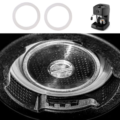 BQLZR 2 Pieces Brew Head Gasket Replacement for EC685 Espresso Coffee Machine 46mm