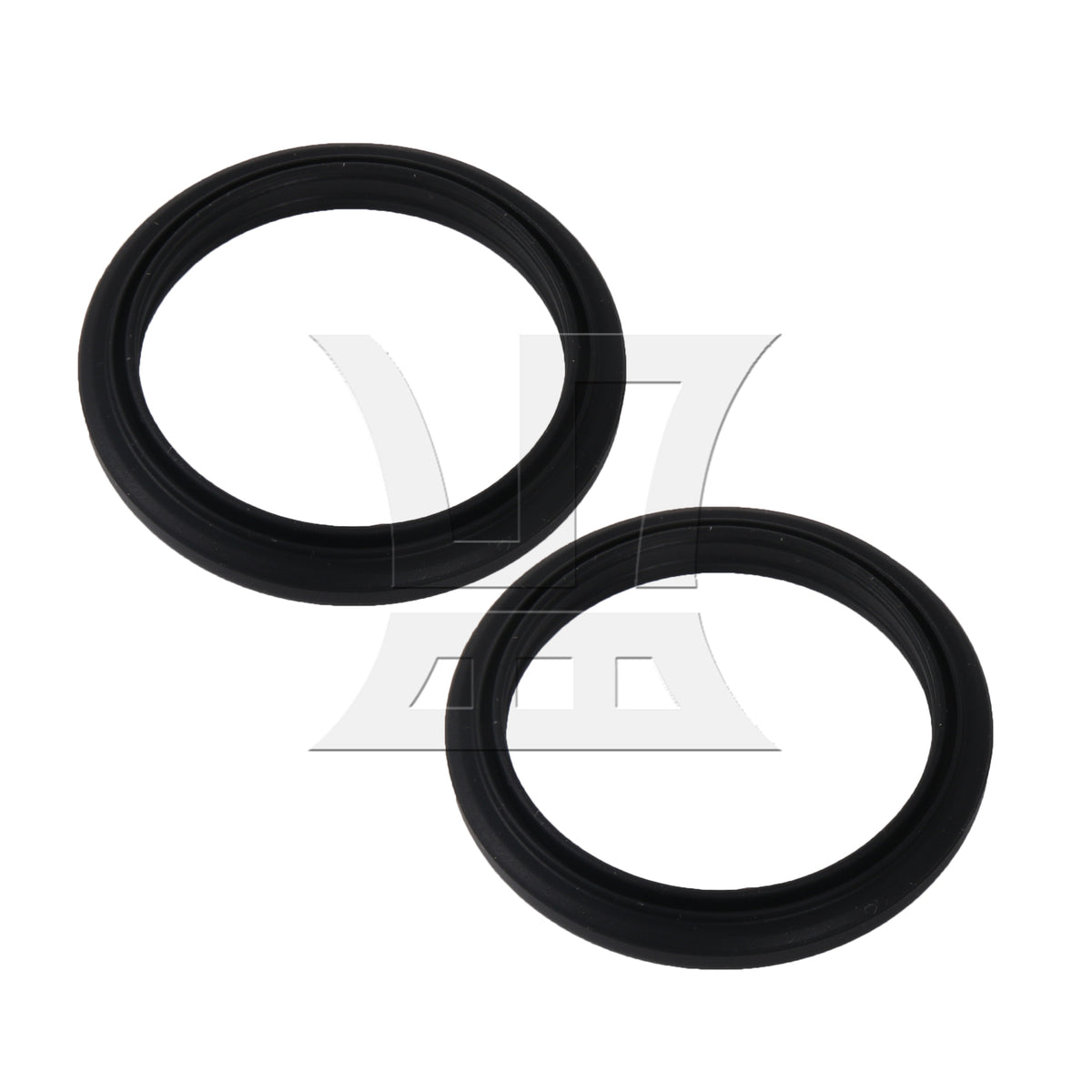 BQLZR 2 Pieces Brewing Group Head Sealing Rings Replacement for EC685 46mm ID Black
