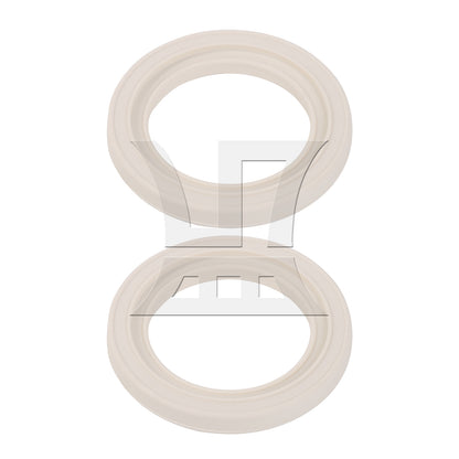 BQLZR 2 Pieces White Brewing Group Head Seal Rings Replacement for BES900XL 47.5mm