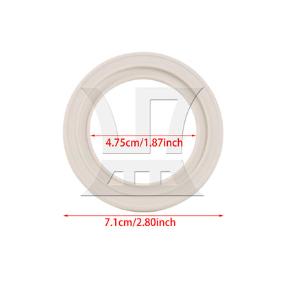 BQLZR 2 Pieces White Brewing Group Head Seal Rings Replacement for BES900XL 47.5mm