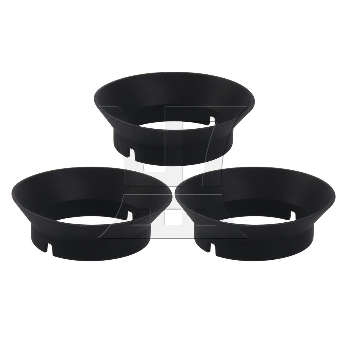 BQLZR 3 Pieces Coffee Grinder Silicone Gaskets Replacement for Encore 2.48" Black