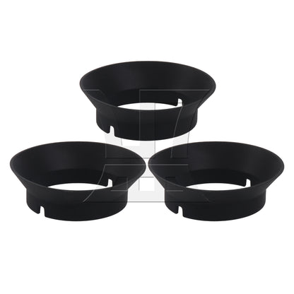 BQLZR 3 Pieces Coffee Grinder Silicone Gaskets Replacement for Encore 2.48" Black