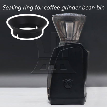 BQLZR 3 Pieces Coffee Grinder Silicone Gaskets Replacement for Encore 2.48" Black
