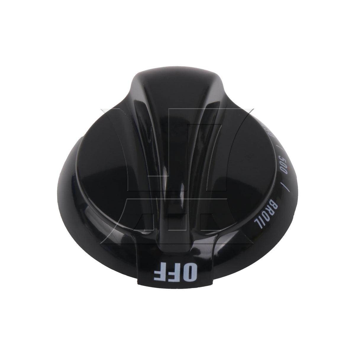 BQLZR Plastic Burner Knob 0.25" Inner Dia Replacement for AP2014849 Black