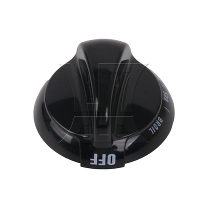BQLZR Plastic Burner Knob 0.25" Inner Dia Replacement for AP2014849 Black