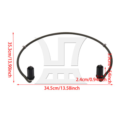 BQLZR Dishwasher Heating Element Heater Kit Replacement for W10329322 w/ Nut