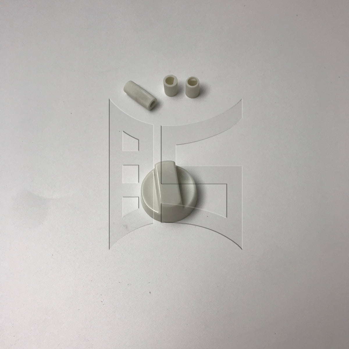 BQLZR 1set Burner Knob Replacement White for Oven Knob Electric Stoves Knob