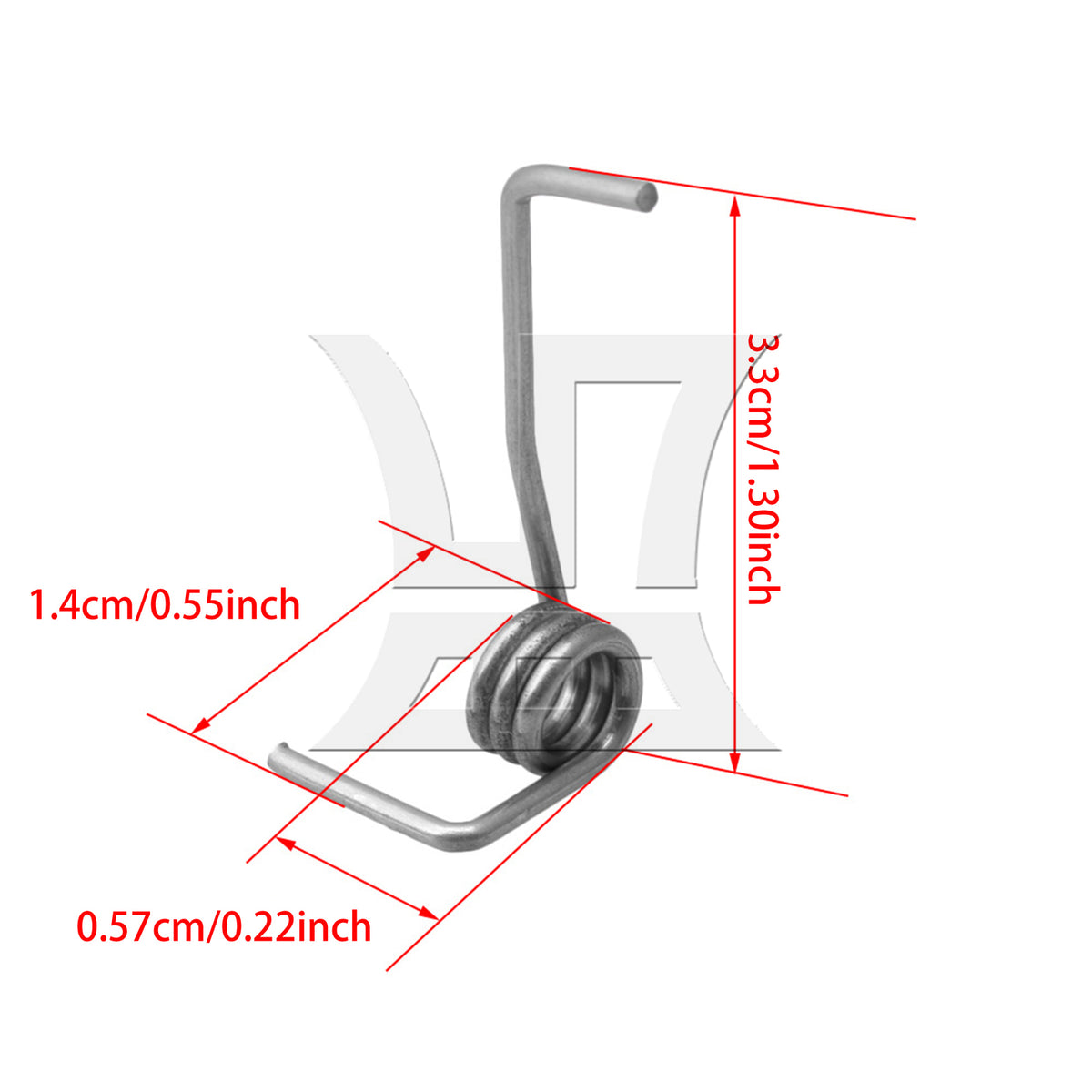 BQLZR 1pc Refrigerator Divider Door Spring for Da81-01346A Da81-01345B