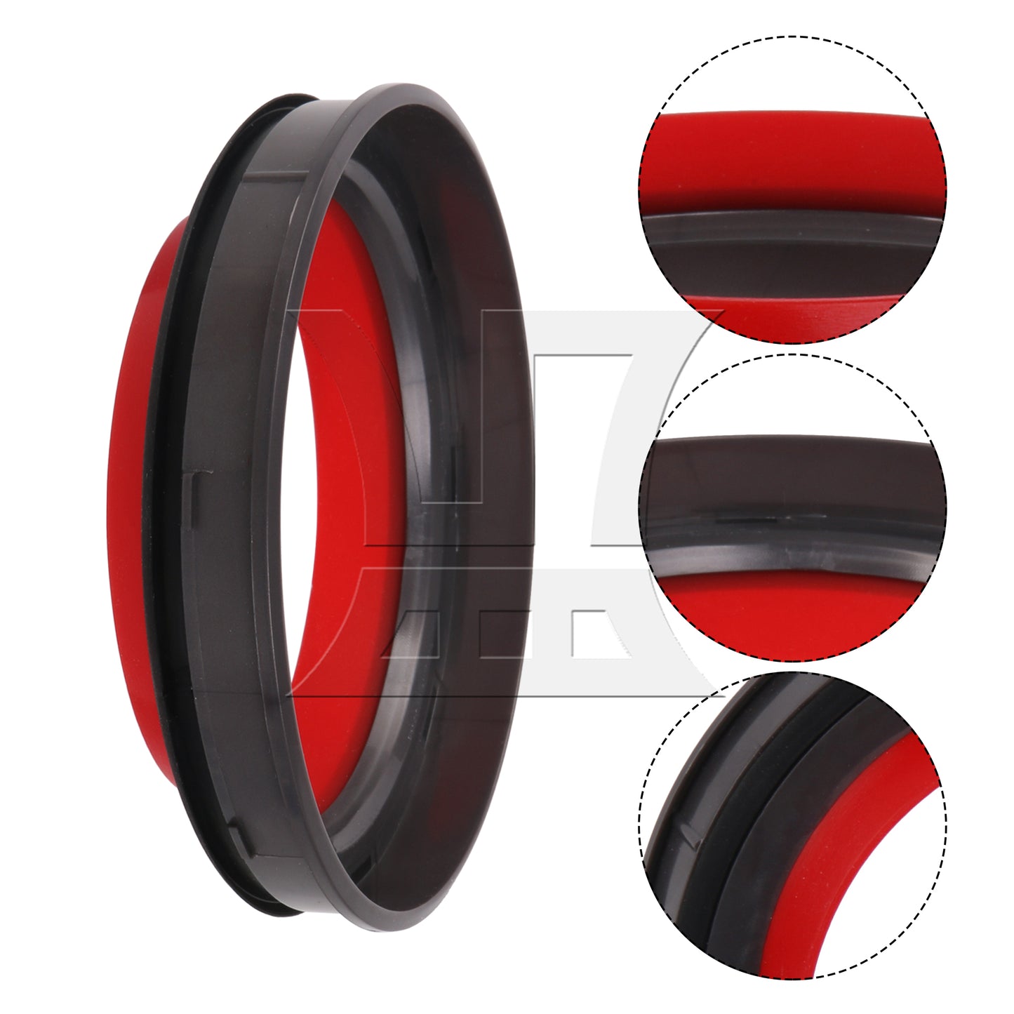 BQLZR 1pcs 4.53 Inch Diameter Rubber Vacuum Sealing Ring Replacement for V11 SV14