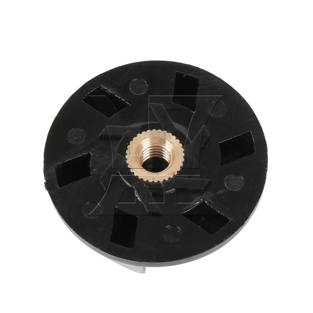 BQLZR 2 Pieces Black Plastic Couplings Replacement for Cuisinart BFP703 Blender Set