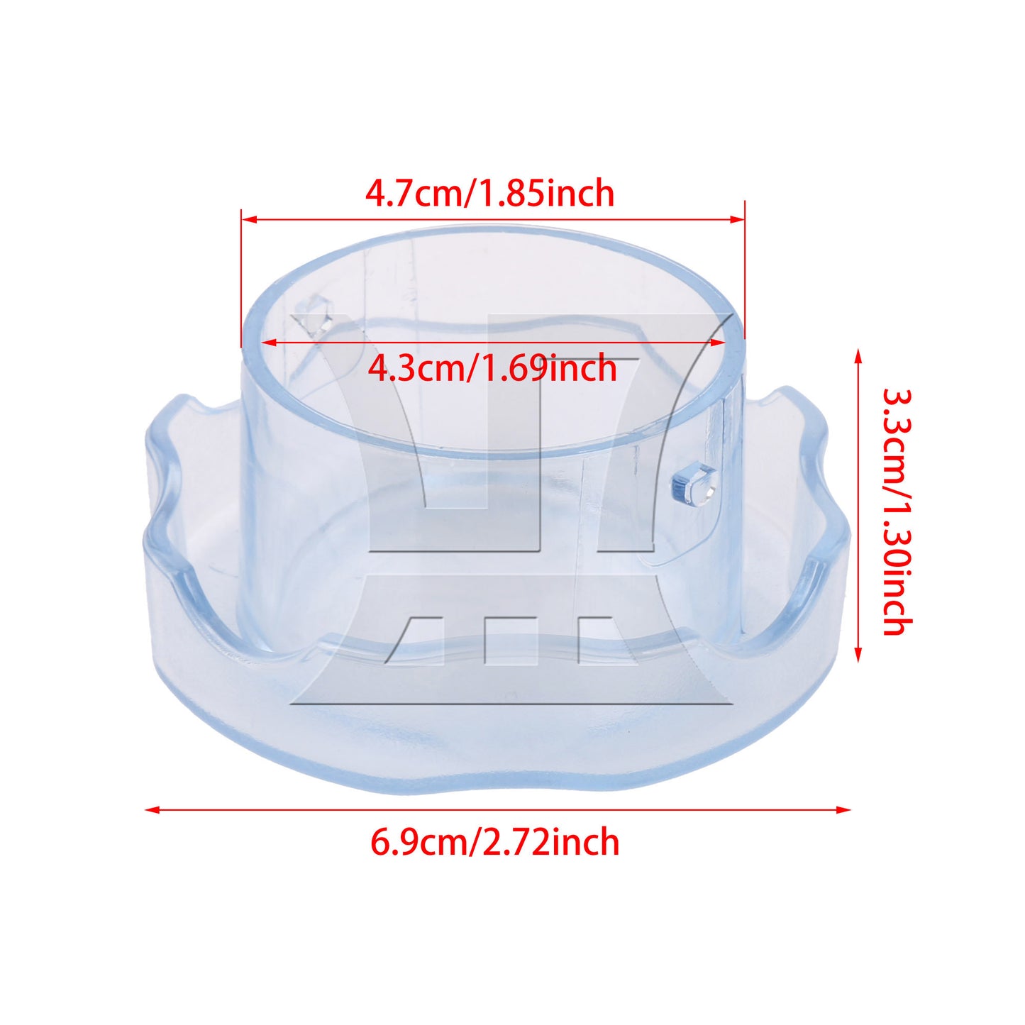 BQLZR Transparent Plastic Lid Plug Replacement for Vitamix Pro 750 Blenders 64 Oz