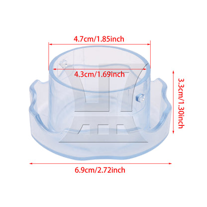 BQLZR Transparent Plastic Lid Plug Replacement for Vitamix Pro 750 Blenders 64 Oz