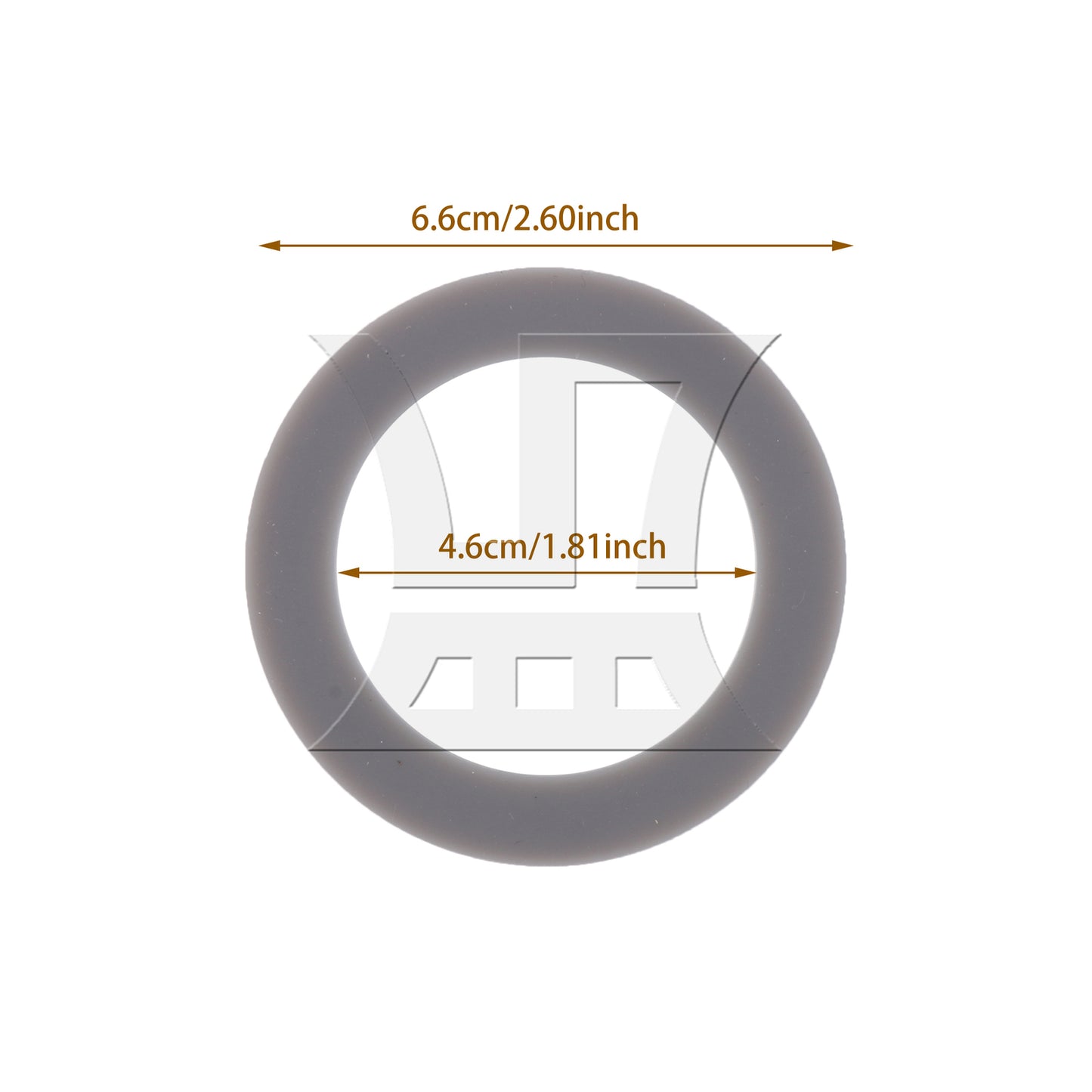 BQLZR 3 Pieces Rubber Gaskets Replacement for Hamilton Beach Blenders 2.6" x 1.81"