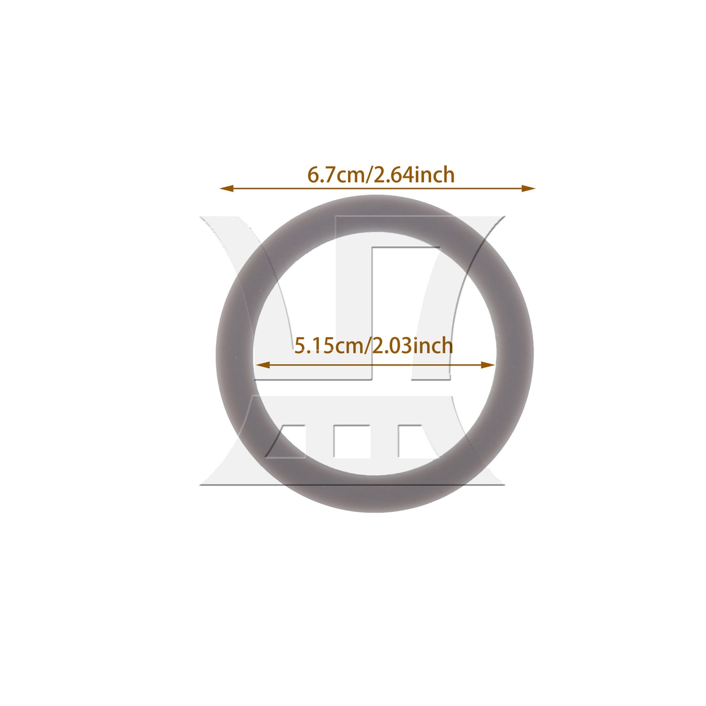 BQLZR 4 Pieces Grey Rubber Gaskets Replacement for Black Decker BL1900 BL3900 BL4900