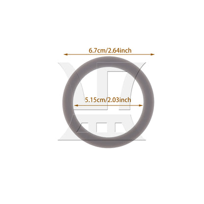 BQLZR 4 Pieces Grey Rubber Gaskets Replacement for Black Decker BL1900 BL3900 BL4900