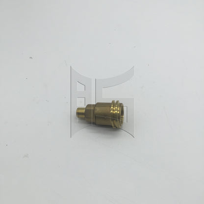 BQLZR Solid Brass Propane Refill Fitting Converter for Desktop Barbecues 1/4inch NPT