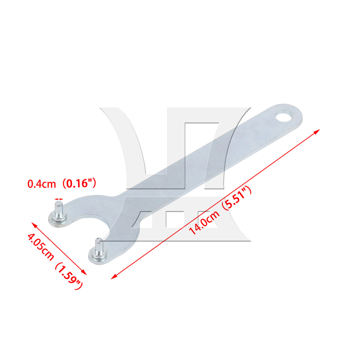 BQLZR Adjustable Lock-nuts Grinder Wrench Spanner for Repair Tool 125 Type