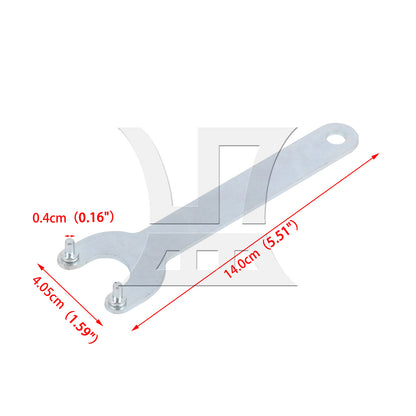 BQLZR Adjustable Lock-nuts Grinder Wrench Spanner for Repair Tool 125 Type