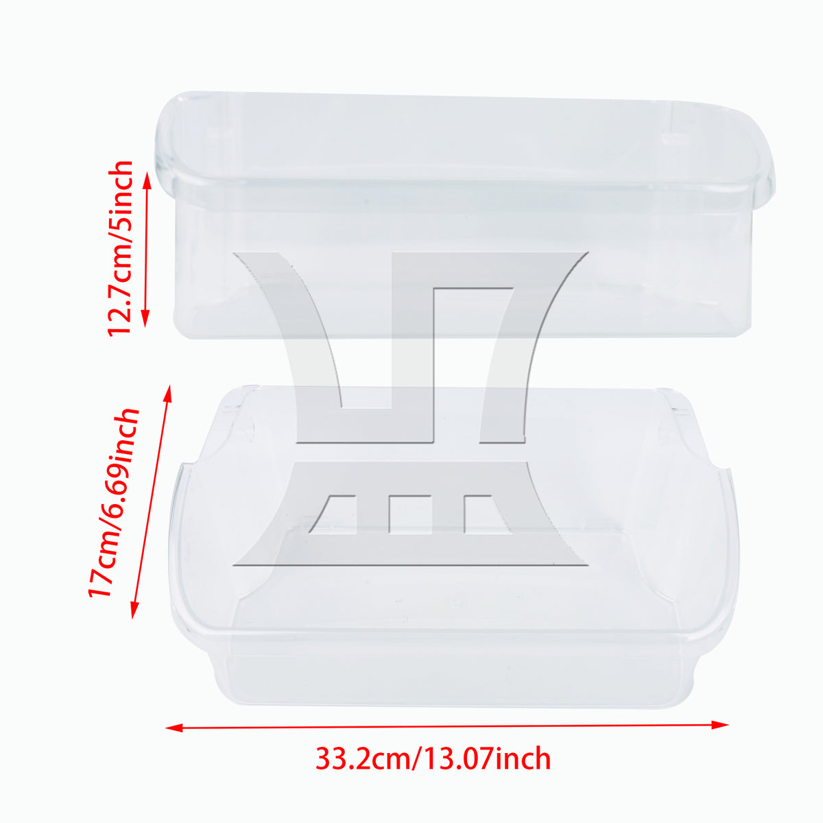 BQLZR 1PC Refrigerator Door Bin Shelf 240324502 Replaces 240324510 240324511 240324513