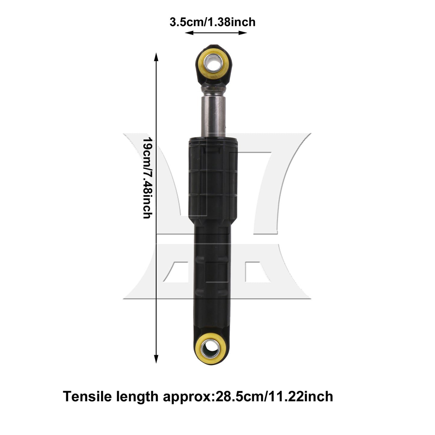 BQLZR 4 Pcs 2072308 Washer Shock Absorbers Replacement for DC66-00470A DC66-00470B