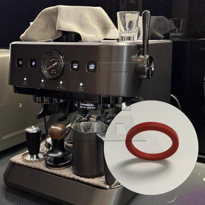 BQLZR 1pc Coffee Machine Brewing Gasket Seal Ring Red Coffee Machine Silicone O-Ring Sealing Ring Gasket