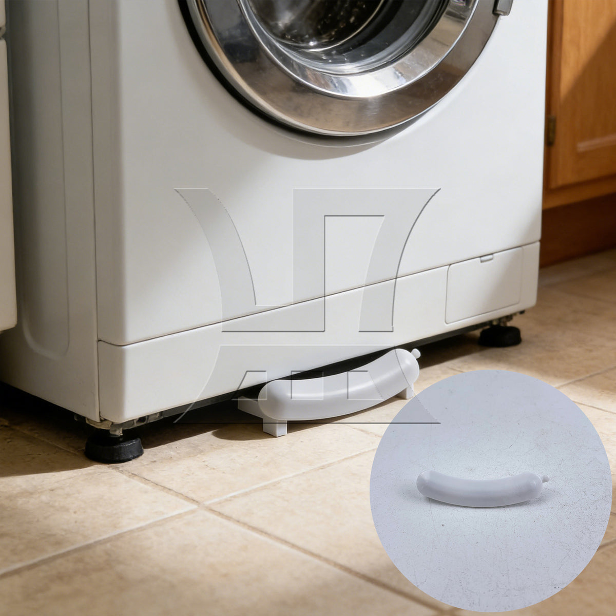 BQLZR 3pcs washing machine/dryer drum bottom cushion 285744