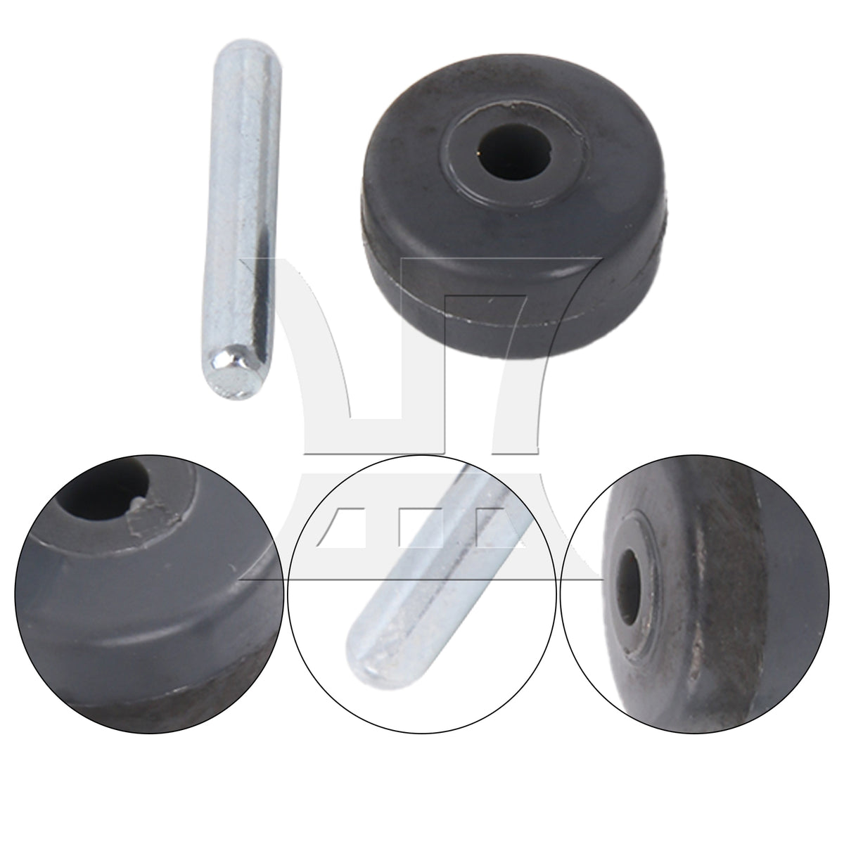 BQLZR 1pc Sweeper Wheels, Suitable for Diy Repair Of Household Appliances