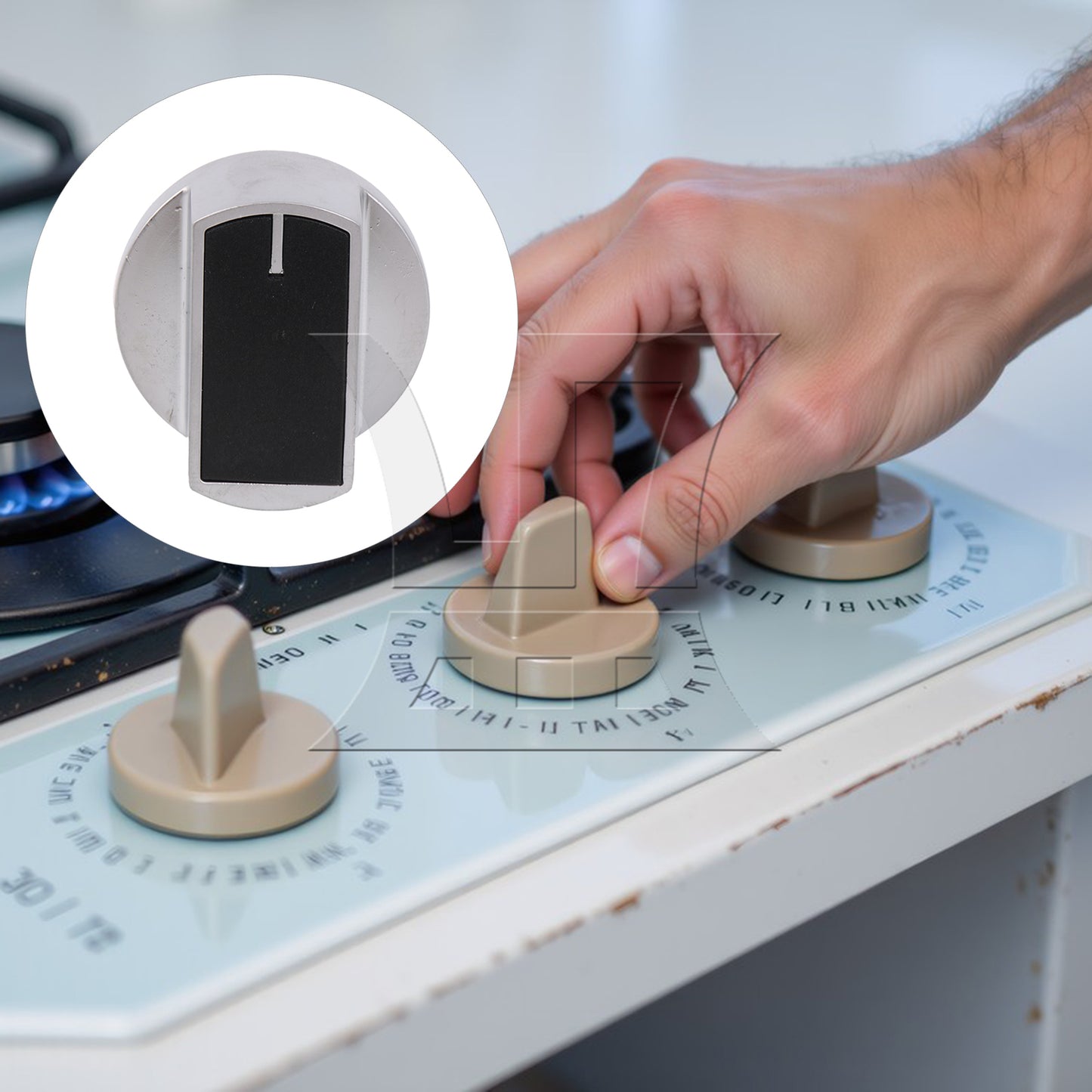 BQLZR 1pc Gas Stoves Knob, Suitable for Diy Repair Of Household Appliances