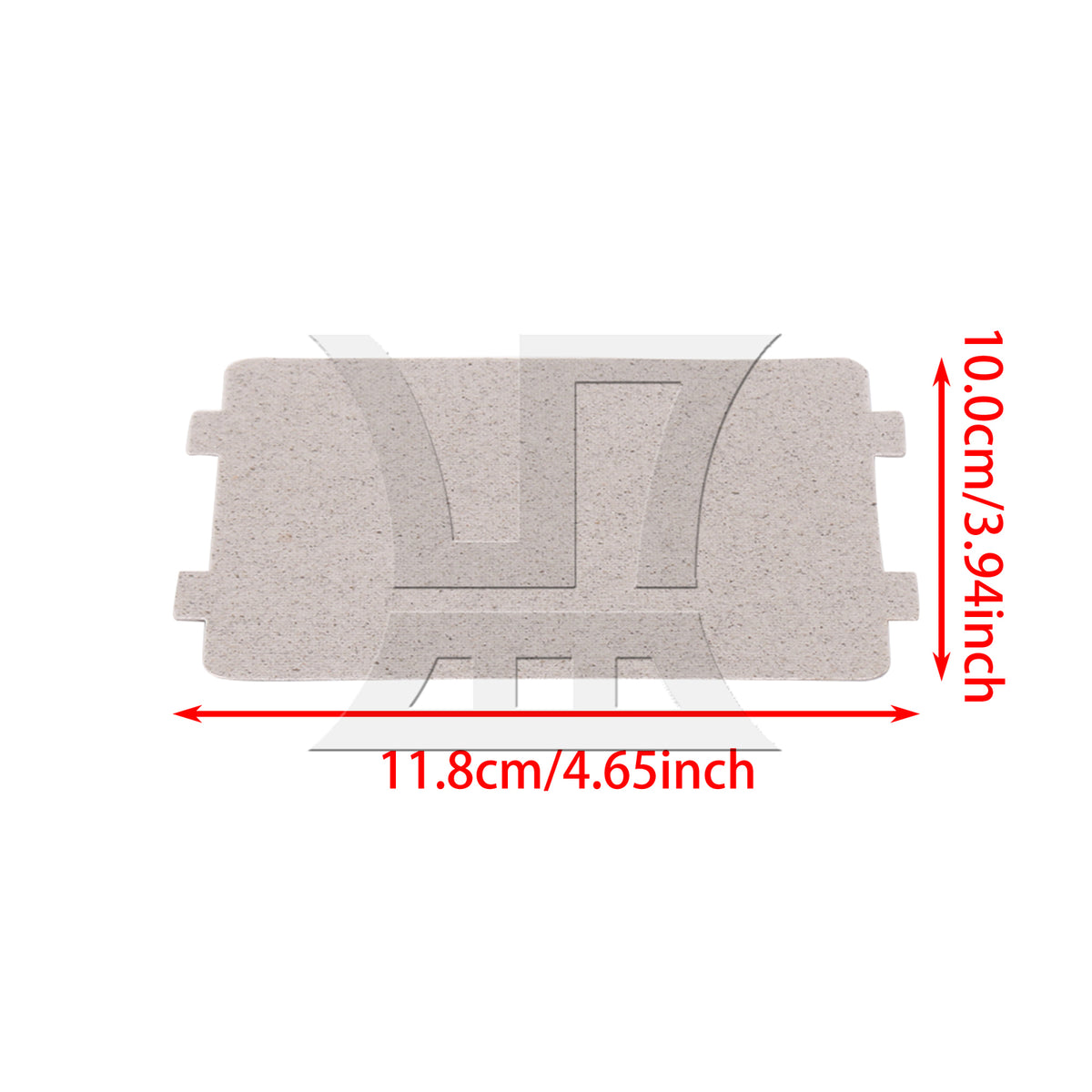 BQLZR 1pc Microwave Heat-Insulated Mica Tablets, Suitable for Diy Repair Of Household Appliances