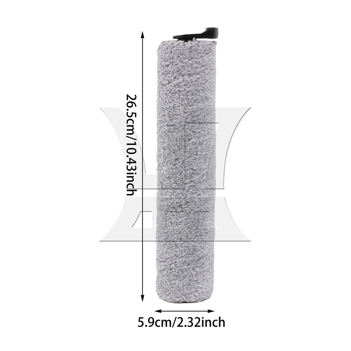BQLZR 1pc Floor Scrubber Brush Roll Floor Scrubber Replacement Accessories