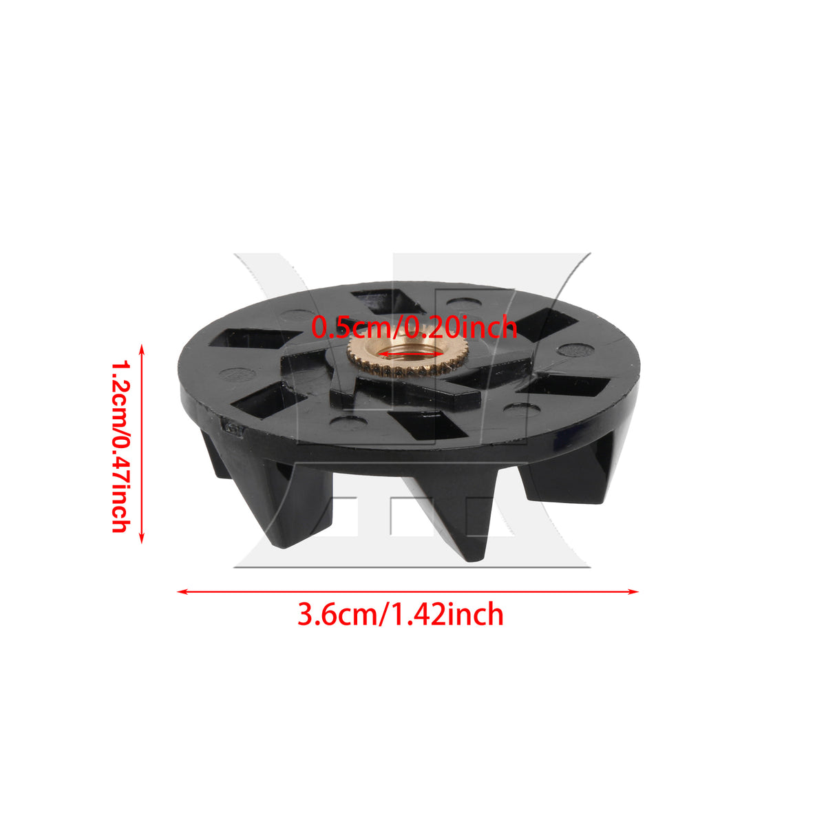 BQLZR 1pc Blender Tool Driver Coupling SPB7-20TXN Transmission Wheel Accessories