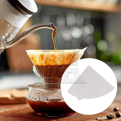BQLZR 1pc Coffee Filters Suitable for Household Coffee Machines