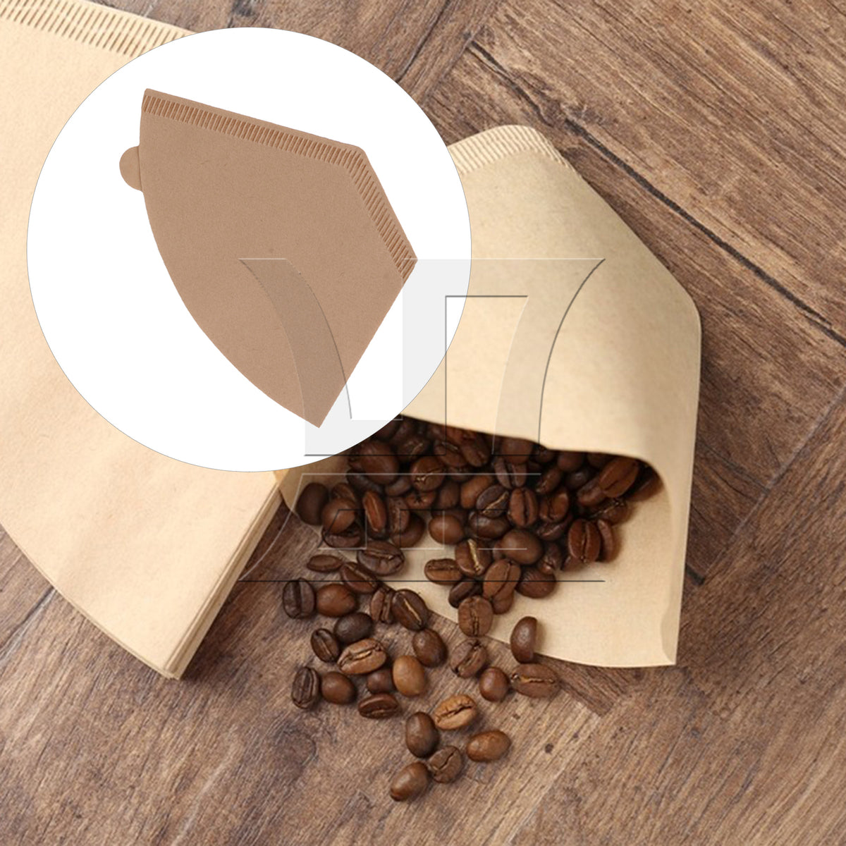 BQLZR 1pc Coffee Filters Suitable for Household Coffee Machines