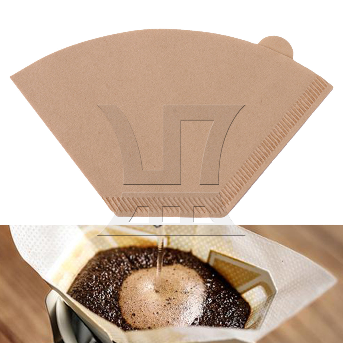 BQLZR 1pc Coffee Filters Suitable for Household Coffee Machines