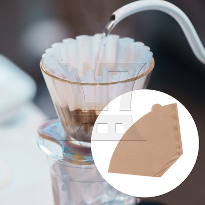 BQLZR 1pc Coffee Filters Suitable for Household Coffee Machines
