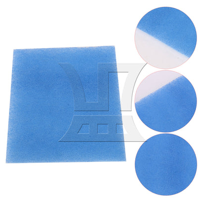 BQLZR 1pc Indoor Dryer Vent Filter Blue And White for Household Appliances