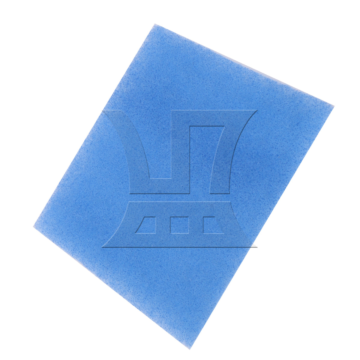 BQLZR 1pc Indoor Dryer Vent Filter Blue And White for Household Appliances