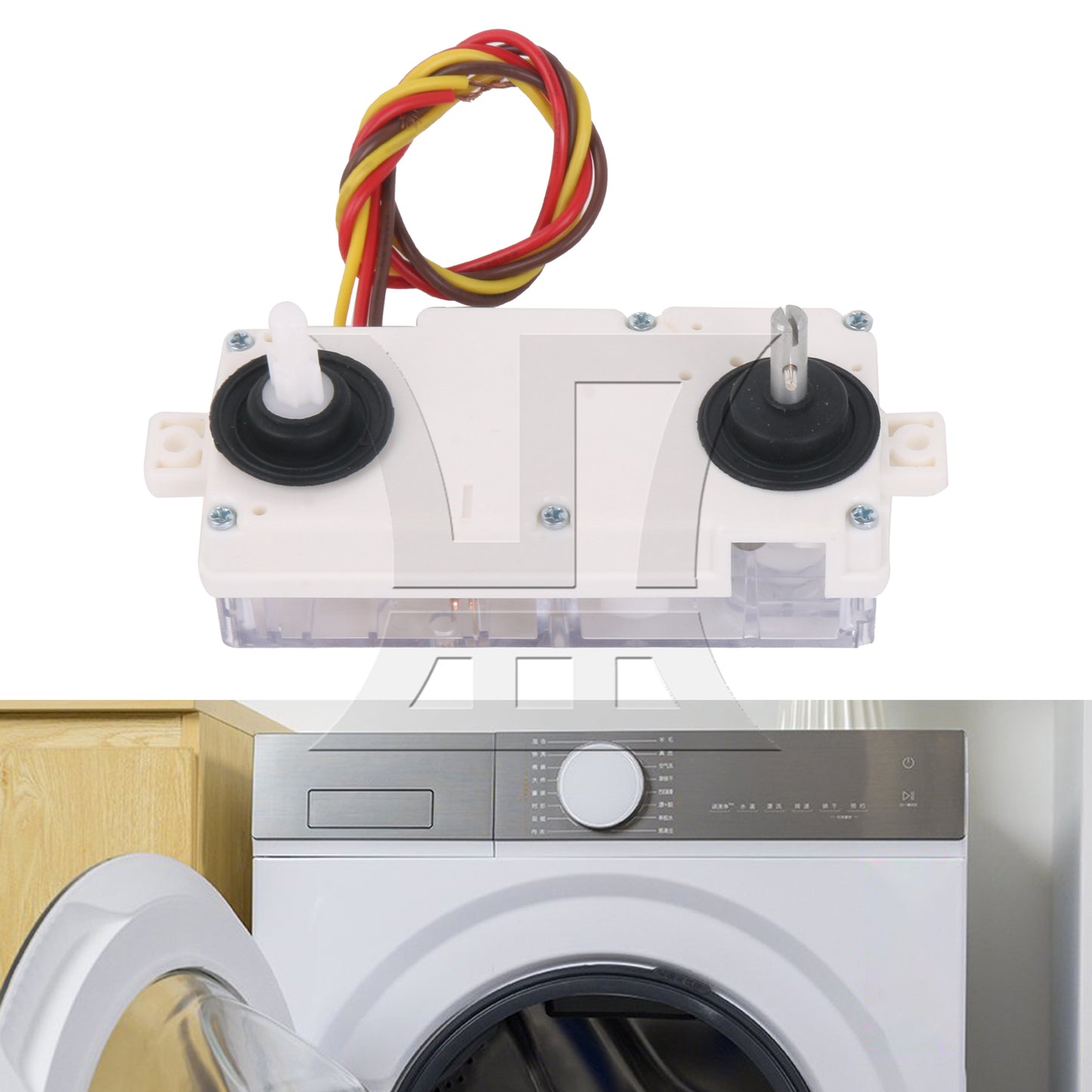 BQLZR 1pc Universal Washing Machine Dual-Axis Timer Three-Wire for Old-Fashioned Washing Machine Accessories