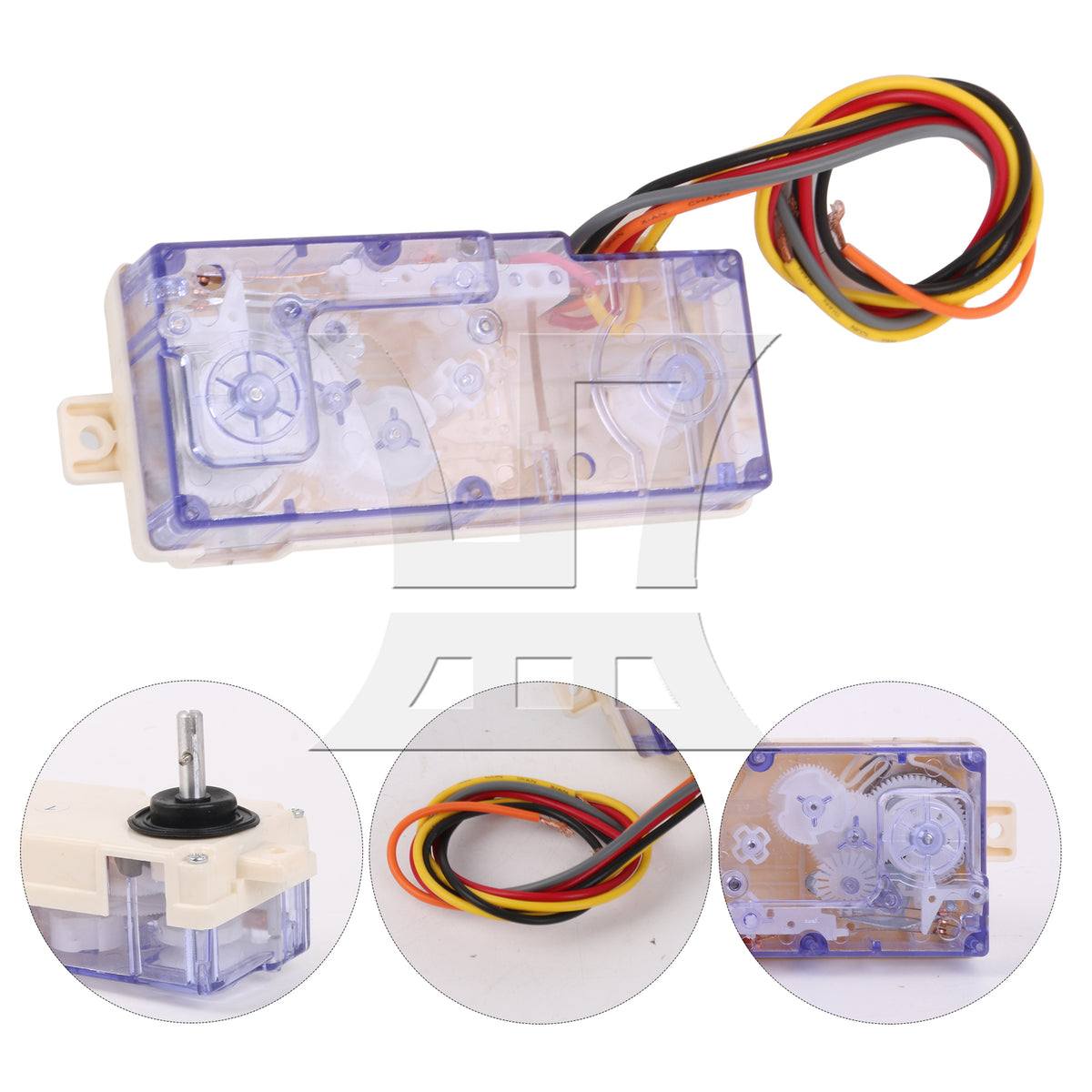 BQLZR 1pc Universal Washing Machine Dual-Axis Timer Five-Wire for Old-Fashioned Washing Machine Accessories