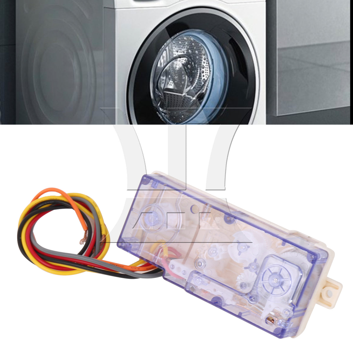 BQLZR 1pc Universal Washing Machine Dual-Axis Timer Five-Wire for Old-Fashioned Washing Machine Accessories