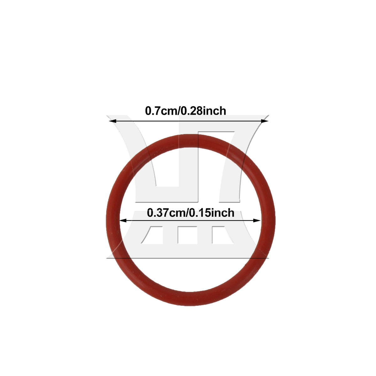 BQLZR 100pcs Coffee Machine Sealing Gasket Applicable To 13531 13422