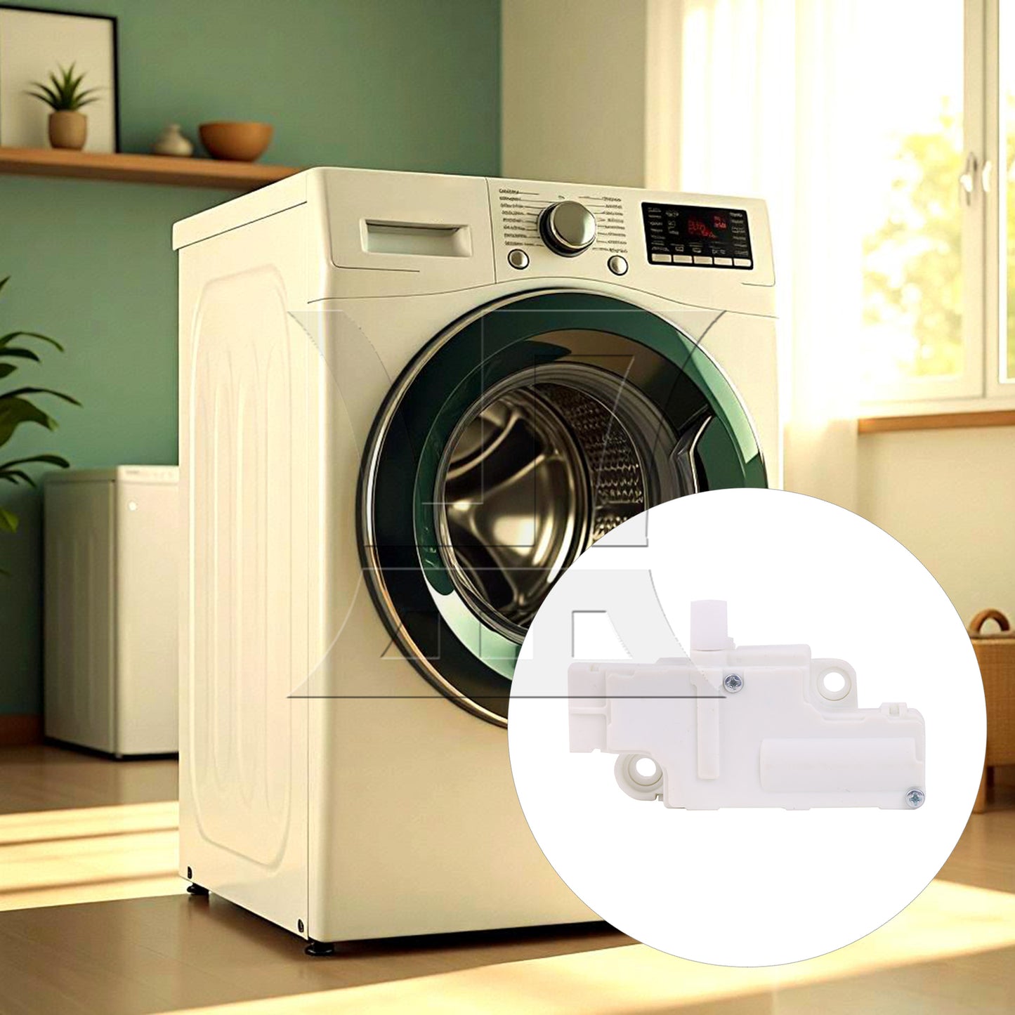BQLZR 1pc Washing Machine Door Lock Switch Dc34-00025d Applicable To 11758871