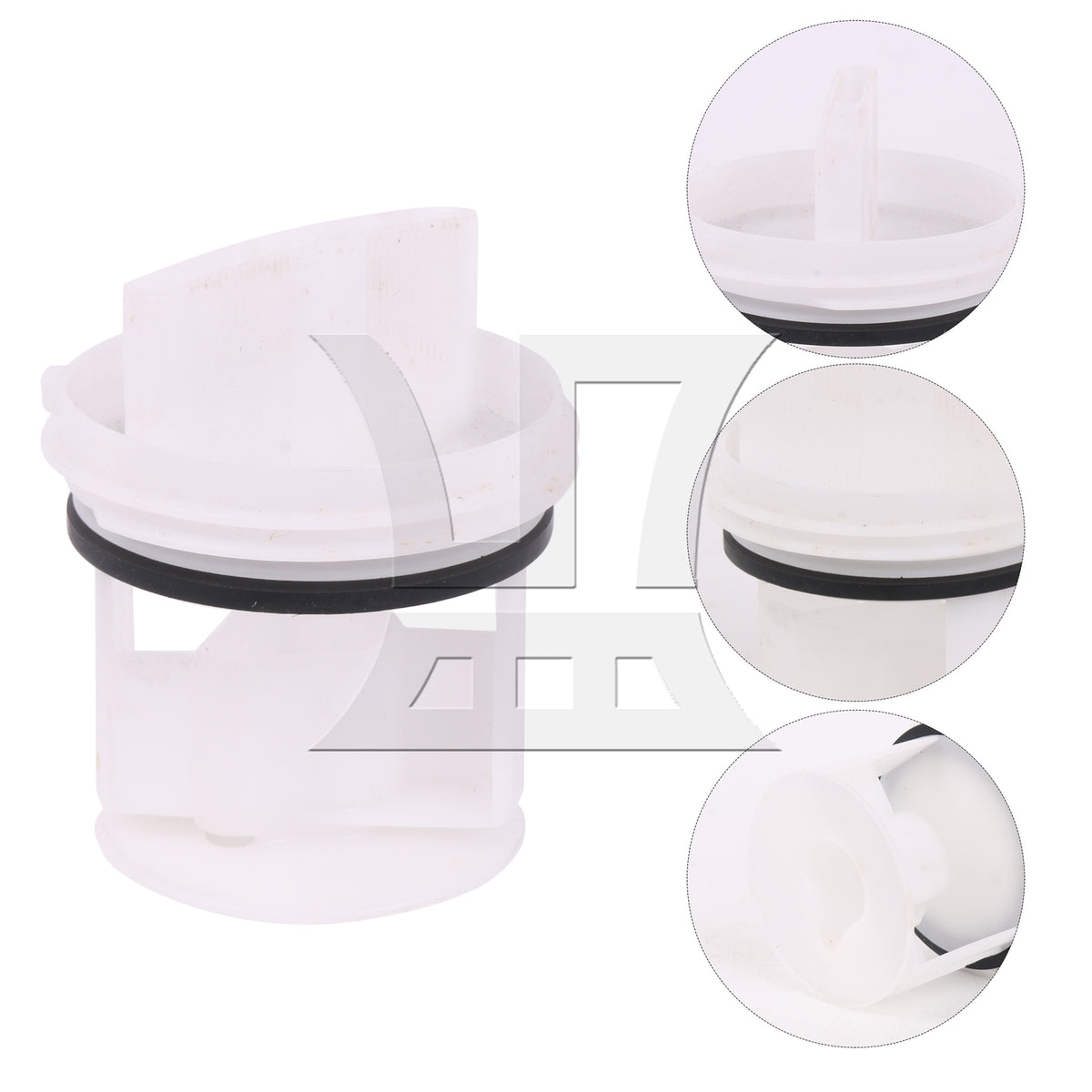BQLZR 1pc Washing Machine Drain Seal Cover White for Ensuring Long-Lasting Performance of The Washing Machine