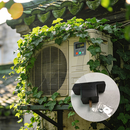 BQLZR 1pc Air Conditioner Shock Pad for Thickened Air Conditioning Rubber Shock Absorbing Pads