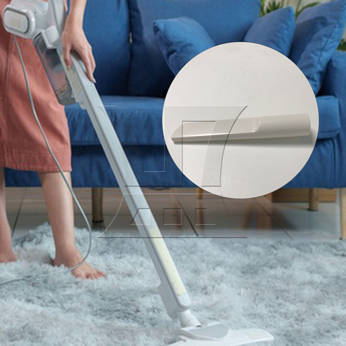 BQLZR 1pc Vacuum Flat Outer Diameter 31mm White for Cleaning The Corner Of The Room Keyboard Vacuum Sweepers Accessories