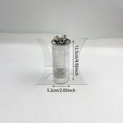 BQLZR 1pc Air Conditioning Compressor Starting Capacitor CBB65 450v 45+5uf for Central Air Conditioning