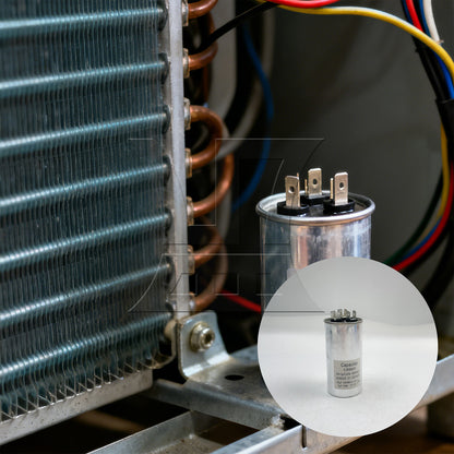 BQLZR 1pc Air Conditioning Compressor Starting Capacitor CBB65 450v 30+3uf for Central Air Conditioning